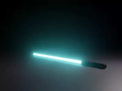 light sabar Free low-poly 3D model