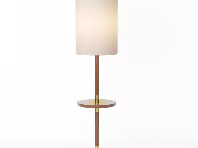 Minimalist Standing Lamp 3D model