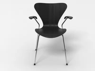 Arne Jakobsen Series 7 Chair 3D model