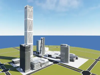 Seoul Tower 3D model 3D model