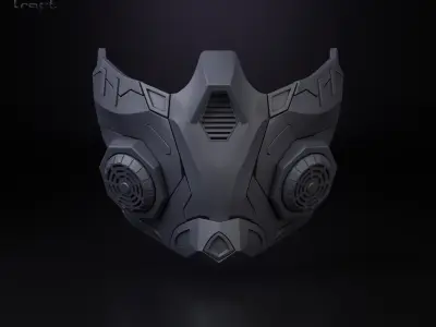 Cyber mask 3D print model