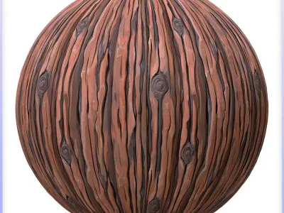Stylized Wood Seamless Texture Texture 12