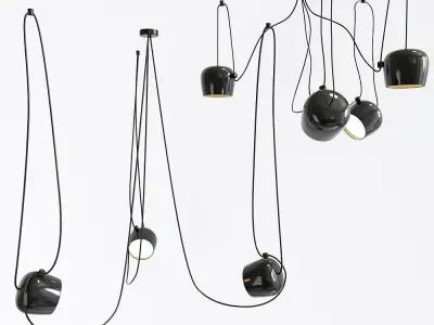 Aim Pointed Lighting Set 3D model