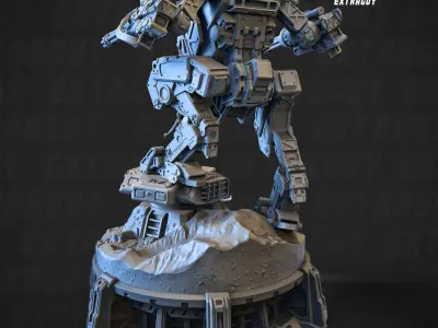 Wolverine Static 100mm Set 3D print model