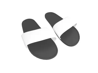 Flip Flops v5 003 Low-poly 3D model