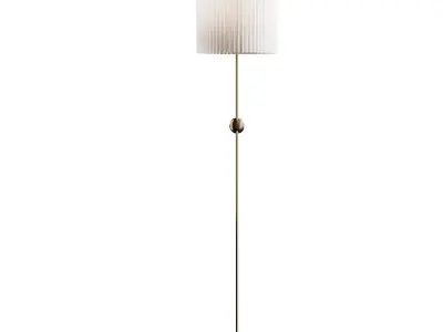 CB2 Marceau Boule Floor Lamp 3D model