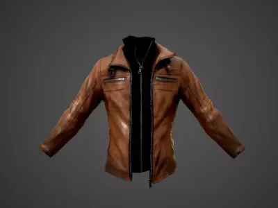Meta-Human Jacket Low-poly 3D model
