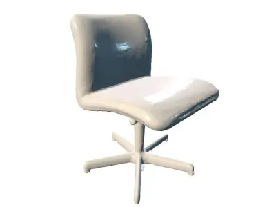 Desktop chair 3D print model