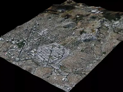 Belo Horizonte - Brazil 3D model