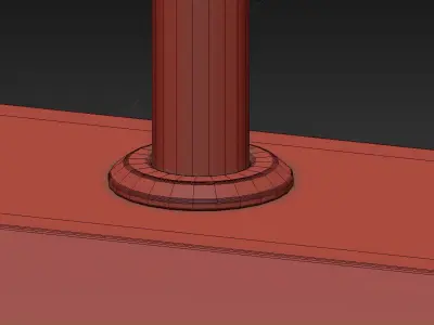 Spate Table Lamp by Bert Frank 3D model