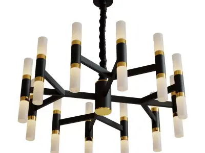 Chandelier Beltram chandelier round 3D model