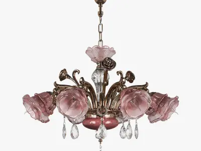 696082 Rosata Osgona Chandelier 3D model