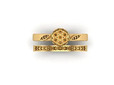 Jewelry ring 157 3D print model