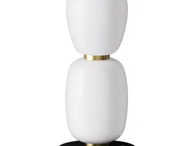 Kace Triple StackTable Lamp 3D model