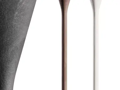 Garnier  Linker Kel Platre Plaster Floor Lamp 3D model