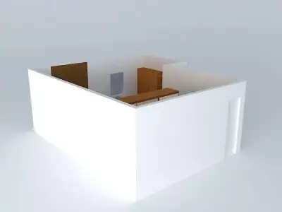 Bedroom interior Free 3D model