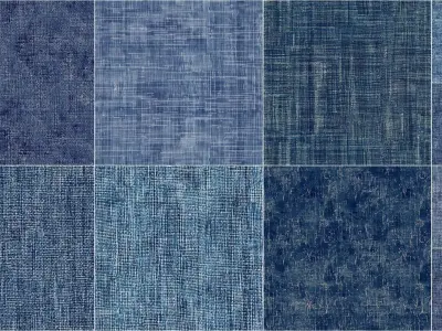 Jean fabric VOL02 4K Seamless PNG PBR Textures Texture