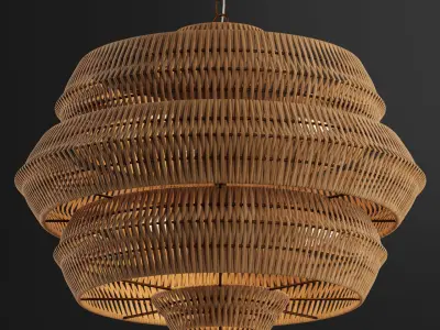 Antibes Chandelier 3D model