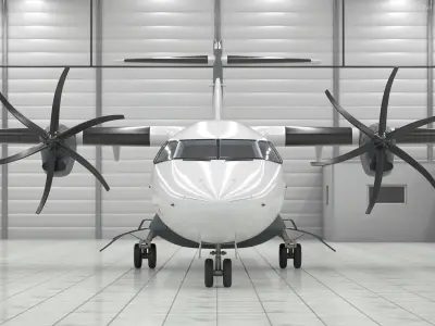  Regional Passenger Aircraft ATR 72-600 