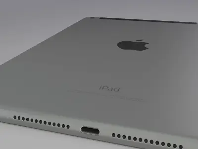 Apple iPad 9-7 Wi-Fi Cellular 3D model