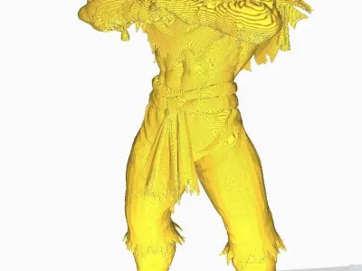 Street Fighter - Sagat 3D print model