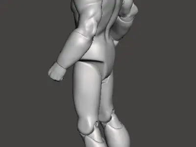 STL File 3D print Super Powers Black Vulcan Model 3D print model