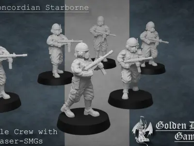 Starborne Vehicle Crew 3D print model