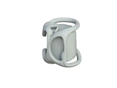 SciFi Shape Object Low Poly 235 Low-poly 3D model