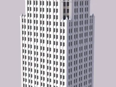 Oak Tower 3D print model