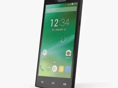 Philips S398 Low-poly 3D model