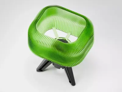 Lamp on a stand 3D print model