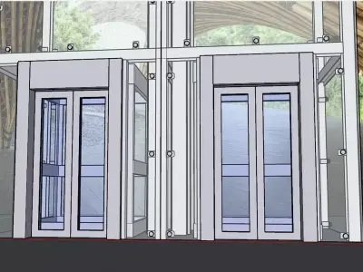elevator 3D model