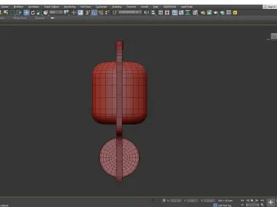 Cyan Design Isotope Wall Sconce Low-poly 3D model