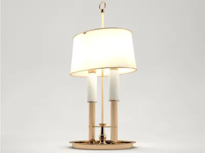 Pro - Bouillotte Consulat 2 light 4948 Chevillard 3D model