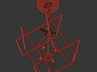 Bridgette Large 4 3D model