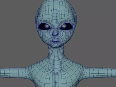 Alien Creature 3D model