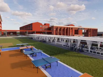 University School-B4 3D model