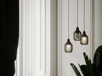 HIVE SHADE and PLUMEN 002 LED 3D model