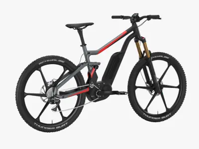 Electric bike 3D model