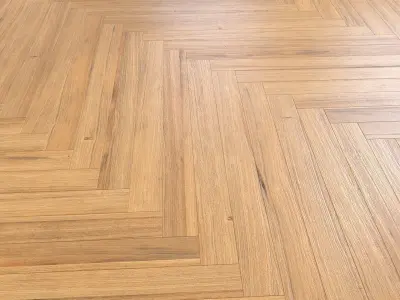 Parquet - Laminate - Wooden floor 4 in 1 Low-poly 3D model
