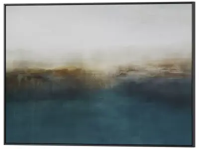 Set of 3 Abstract Paintings in Frames 3D model 22