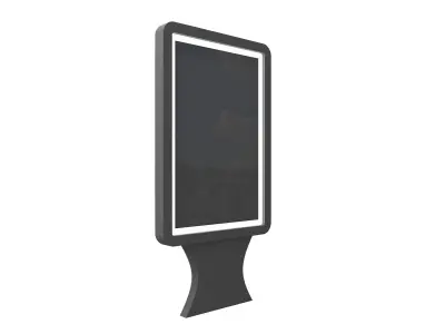 Street Billboard 3D model
