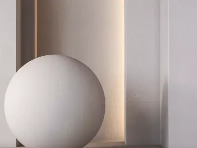 2 Plaster Wall Texture 4K - Seamless Texture