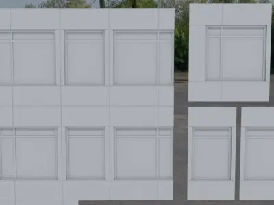 Building High Type A Free low-poly 3D model