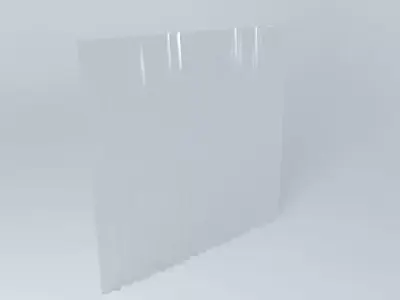 Curtain  draped  Fabric Free 3D model