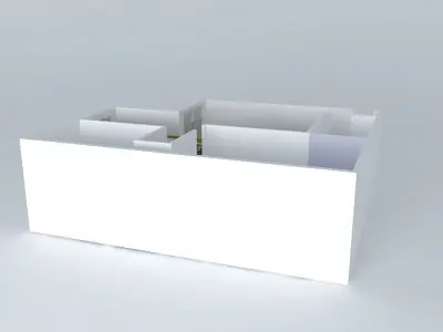 patricia floor plan of apartment Free 3D model