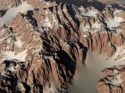 Mountains n35 3D model