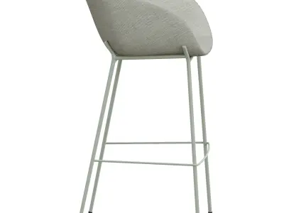 Yvette bar stool 3D model