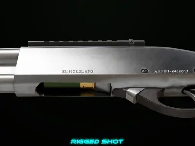  Shotgun Collection 01 All PBR Unity UE Textures 
