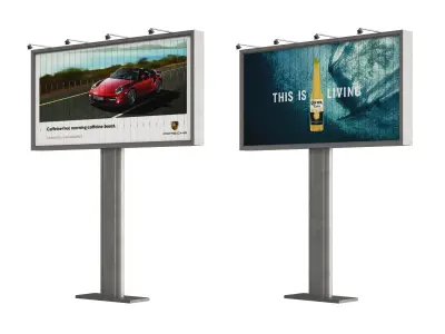 Billboards for real estate 3D model